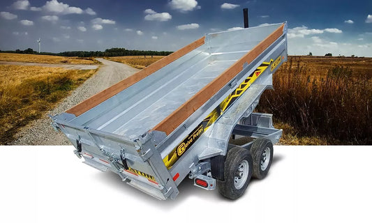 Galvanized Dump Trailer