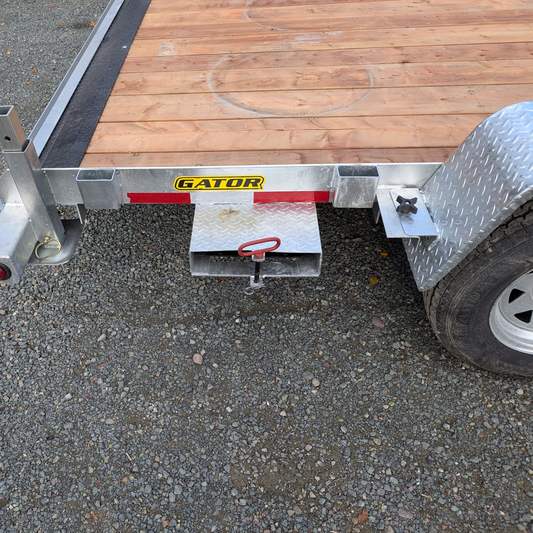 Galvanized Car Hauler Trailer