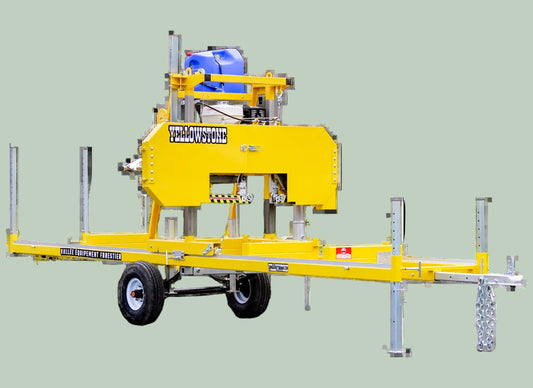 Yellowstone Vallee Sawmill on a light background