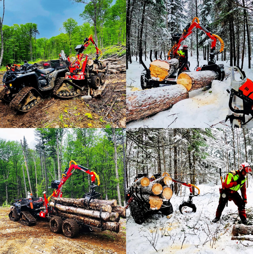 Logging Loader 90 HD Woody Log Loader – auroraequipmentsales